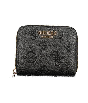 Guess Jeans Black Polyethylene Wallet