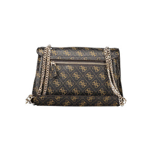 Guess Jeans Brown Polyethylene Handbag