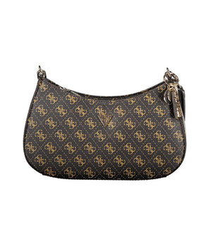Guess Jeans Brown Polyethylene Handbag