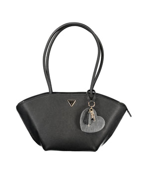 Guess Jeans Black Polyethylene Handbag