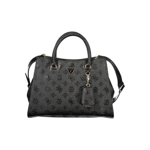 Guess Jeans Black Polyethylene Handbag