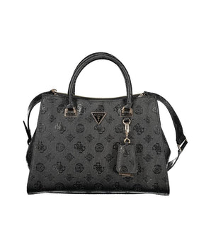 Guess Jeans Black Polyethylene Handbag