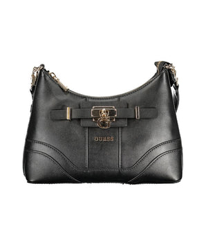Guess Jeans Black Polyethylene Handbag