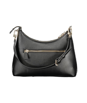 Guess Jeans Black Polyethylene Handbag