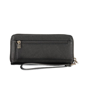 Guess Jeans Black Polyethylene Wallet
