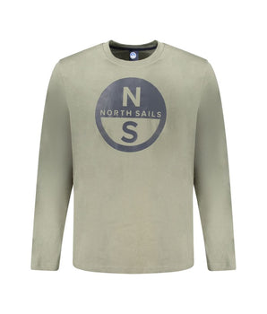 North Sails Green Cotton T-Shirt