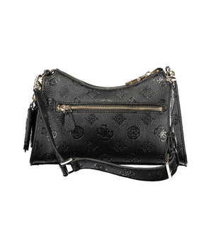 Guess Jeans Black Polyethylene Handbag