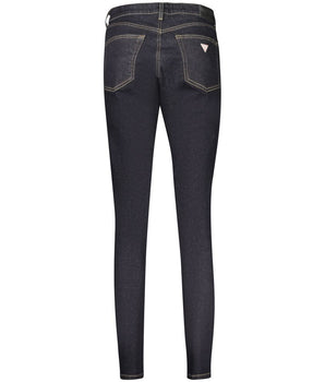Guess Jeans Blue Cotton Jeans Denim