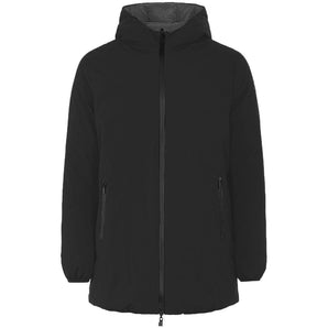 Suns Black Polyester Jackets & Coat