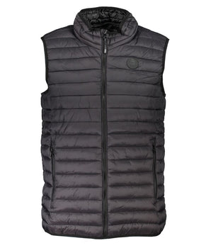 Gianmarco Venturi Black Polyamide Sleveless Jacket