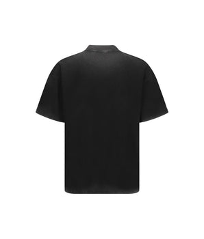 Represent Black Cotton T-Shirt