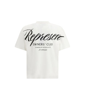 Represent White Cotton Sweatshirt