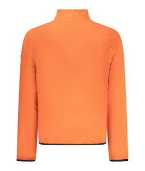 Norway 1963 Orange Polyester Men Sweater