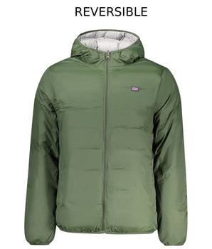 Norway 1963 Green Polyester Men's Reversible Jacket