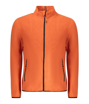 Norway 1963 Orange Polyester Men Sweater