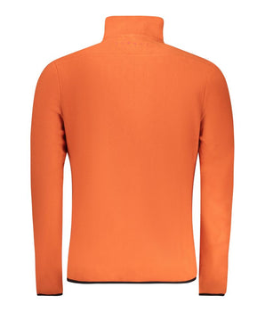 Norway 1963 Orange Polyester Men Sweater