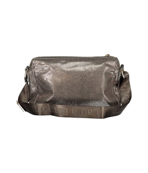 Laura Biagiotti Gray Polyester Women Handbag
