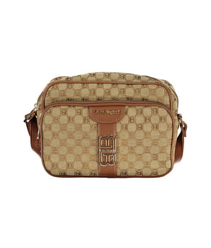 Laura Biagiotti Beige Polyester Women Handbag