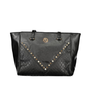 Laura Biagiotti Black PVC Women Handbag