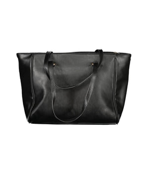 Laura Biagiotti Black PVC Women Handbag