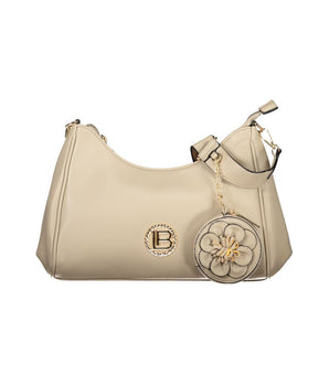 Laura Biagiotti Beige PVC Women Handbag