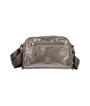 Laura Biagiotti Gray Polyester Women Handbag