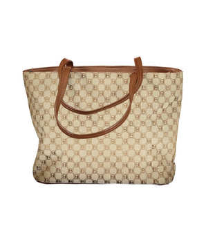 Laura Biagiotti Beige Polyester Women Handbag
