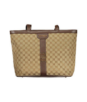 Laura Biagiotti Beige Polyester Women Handbag