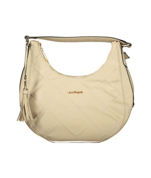 Laura Biagiotti Beige PVC Women Handbag