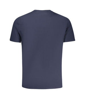 Calvin Klein Blue Cotton Men T-Shirt
