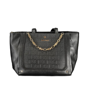 Laura Biagiotti Black PVC Women Handbag