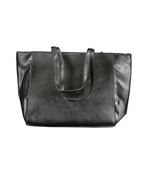 Laura Biagiotti Black PVC Women Handbag
