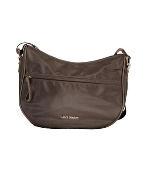 Laura Biagiotti Brown Polyester Women Handbag