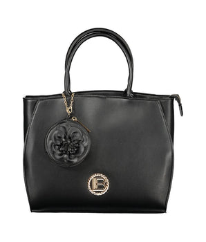 Laura Biagiotti Black PVC Women Handbag