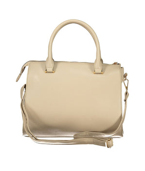 Laura Biagiotti Beige PVC Women Handbag