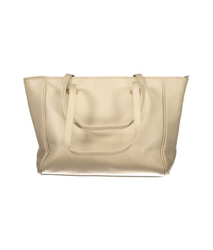 Laura Biagiotti Beige PVC Women Handbag