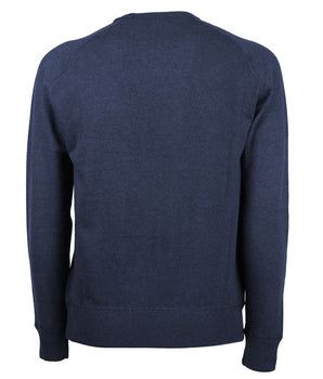Emilio Romanelli Blue Cashmere Men Sweater