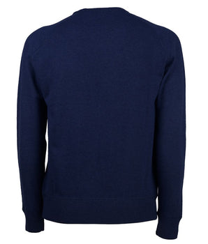 Emilio Romanelli Blue Cashmere Men Sweater