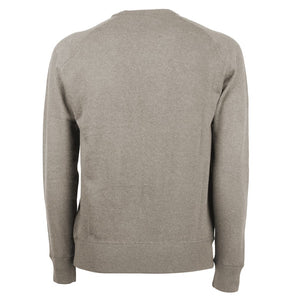 Emilio Romanelli Beige Cashmere Men's Sweater