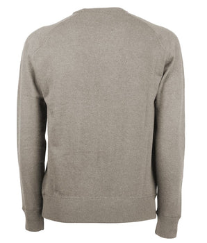 Emilio Romanelli Beige Cashmere Men Sweater