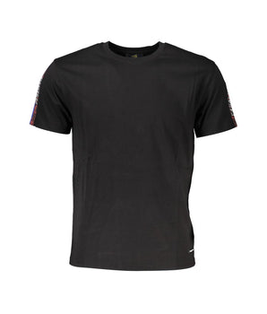 Cavalli Class Black Cotton T-Shirt