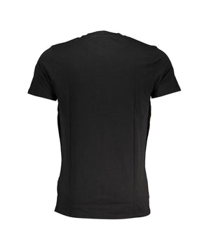 Cavalli Class Black Cotton T-Shirt