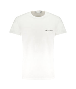 Trussardi White Cotton T-Shirt