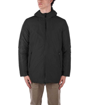 Suns Black Polyester Jackets & Coat