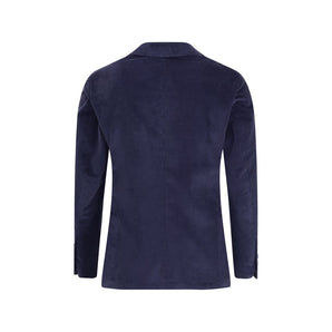 Gi Capri Blue Cotton Blazer