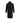 Tagliatore Black Fleece Wool Coat