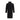 Tagliatore Black Fleece Wool Coat