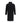Tagliatore Black Fleece Wool Coat