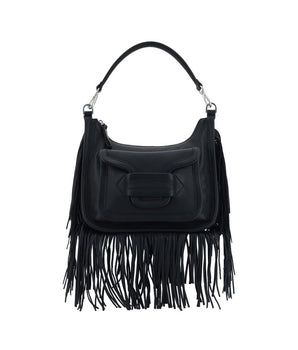 Pierre Hardy Black Calf Leather Bos Taurus Shoulder Bag