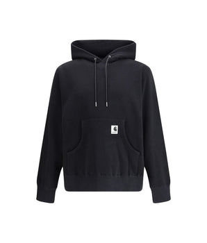 Sacai Black Cotton Sweatshirt